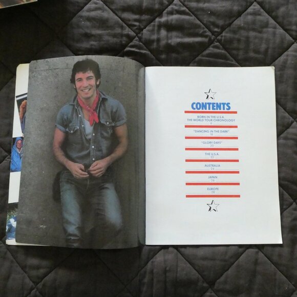 TWO - Bruce Springsteen Programs. Born in the USA World Tour & USA Tour 1984-85 - Picture 12 of 16